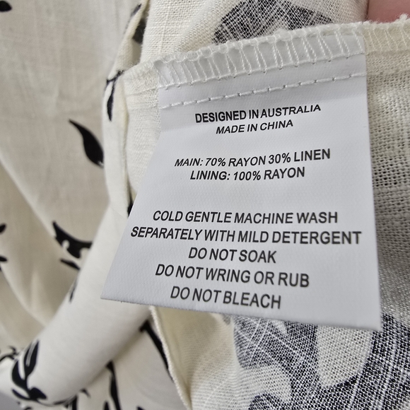 Anthropologie SET Paper Heart Strapless Tube Maxi Dress And Camp Shirt Linen L - Picture 11 of 16